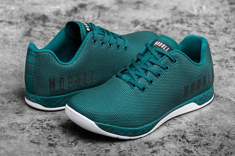 Men's Nobull Deep Teal Trainers Deep / Turquoise | SG V2348R